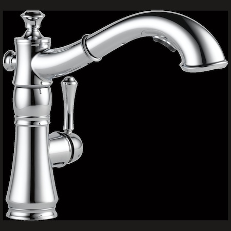 Delta Kitchen Faucet, 8" Mount, 1 or 3 Hole Commercial 4197-DST